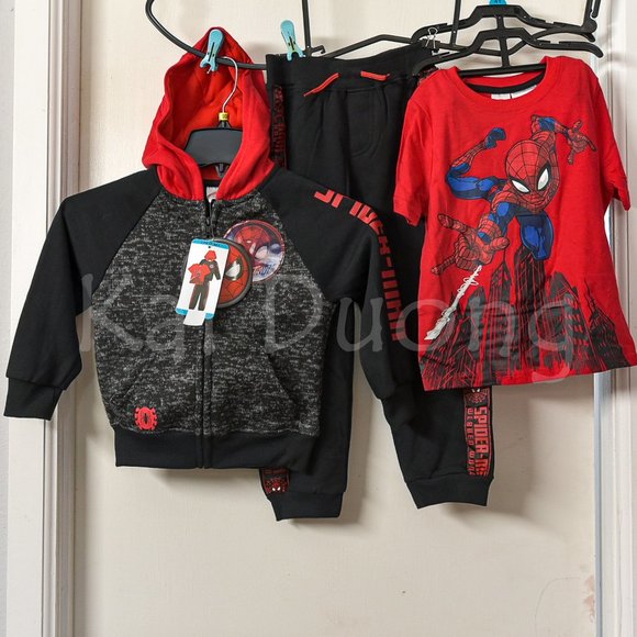 Marvel Other - Kids boy size 3T Spyder men 3 -pieces